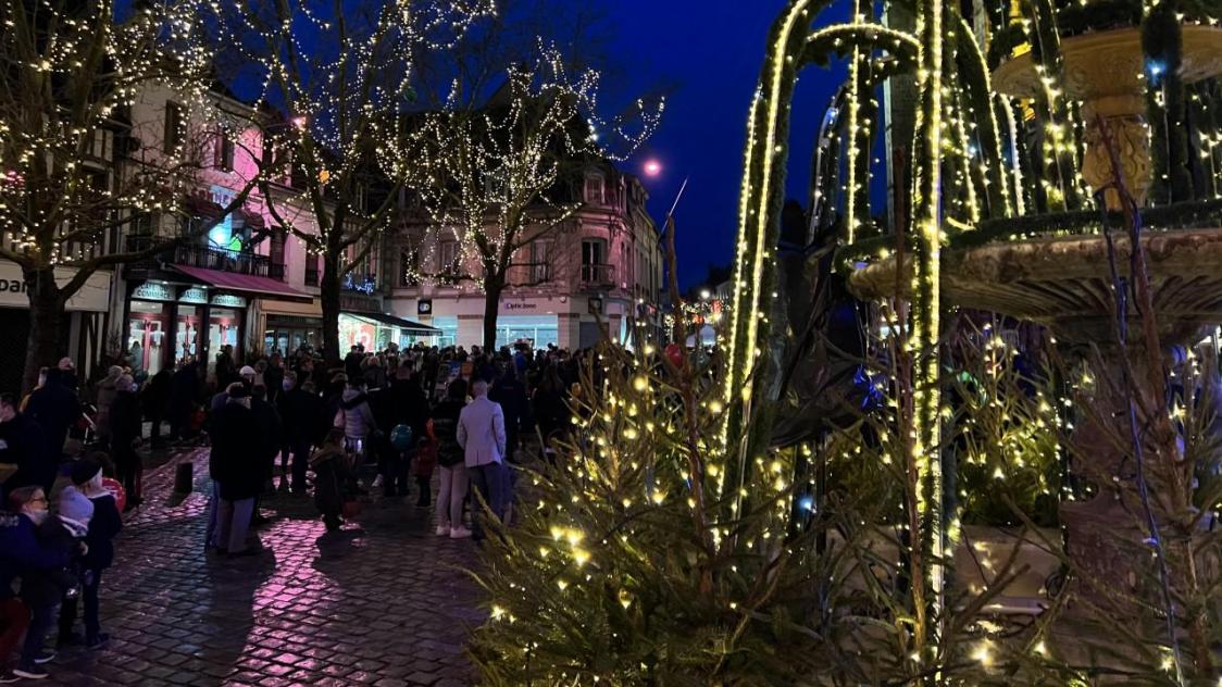 Village illuminé noel marne hotsell